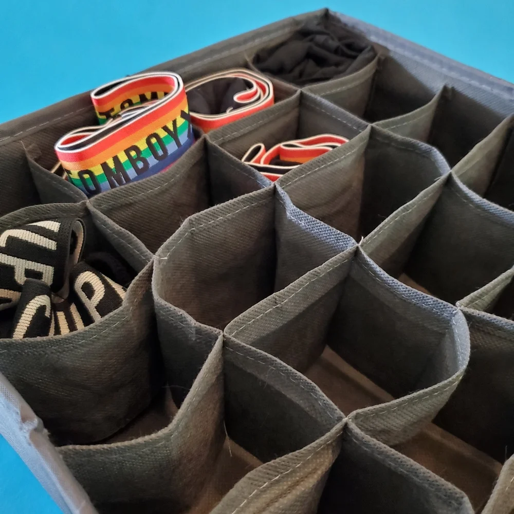 24-Compartment Drawer Organizer (Clothes Not Included)